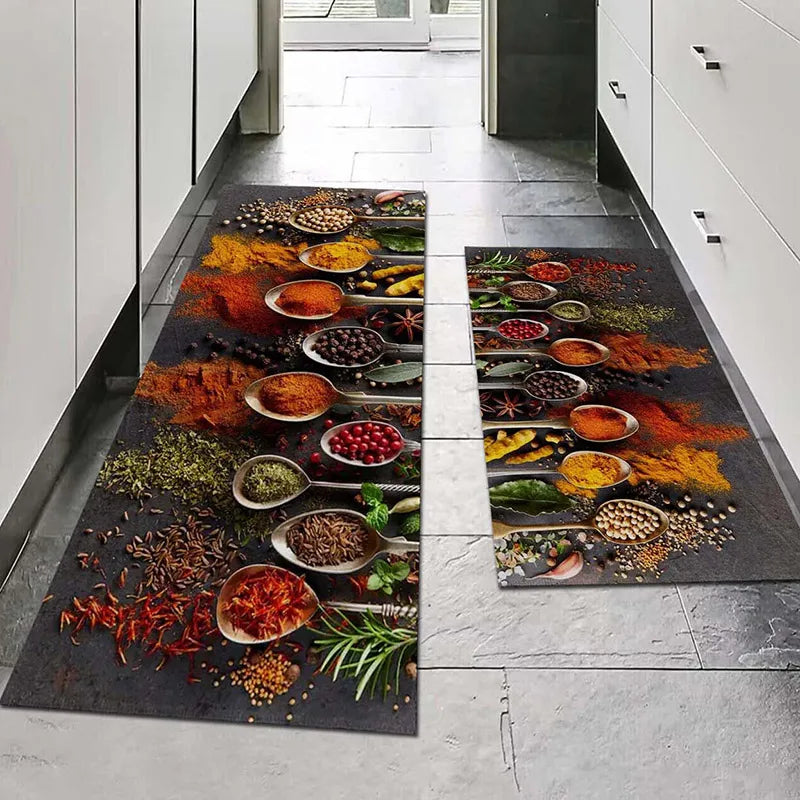 Modern Anti-Slip Kitchen & Entrance Rug