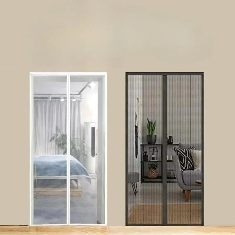 Anti-insect Curtains Fly Door Screens Mosquito Net Window Anti-mosquito Magnetic Strengthen Automatic Closing Curtain Shades