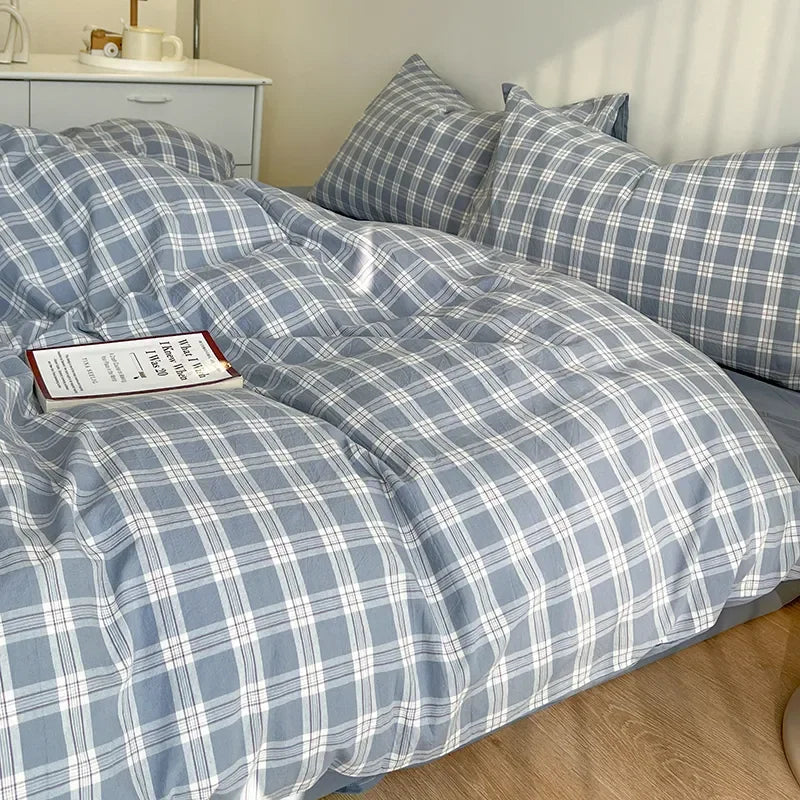Green Nordic Duvet Cover Bedding Set