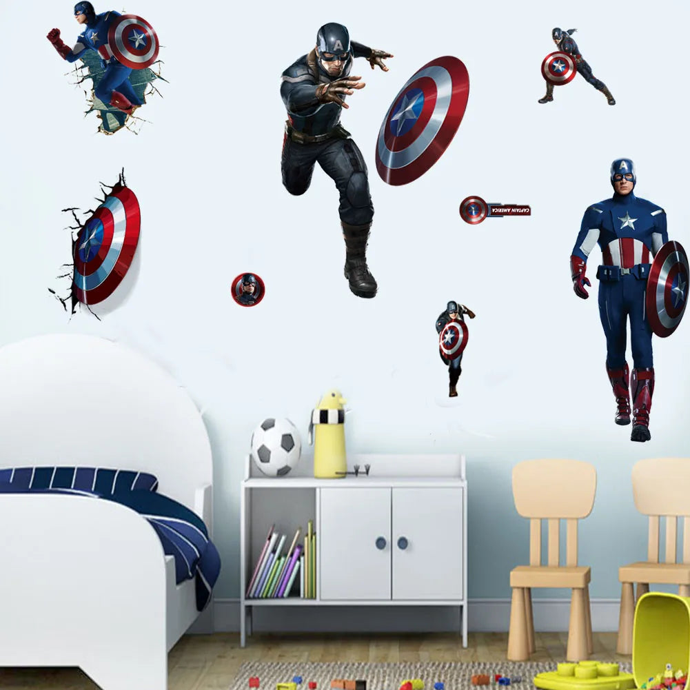 Spiderman & Superheroes Wall Stickers