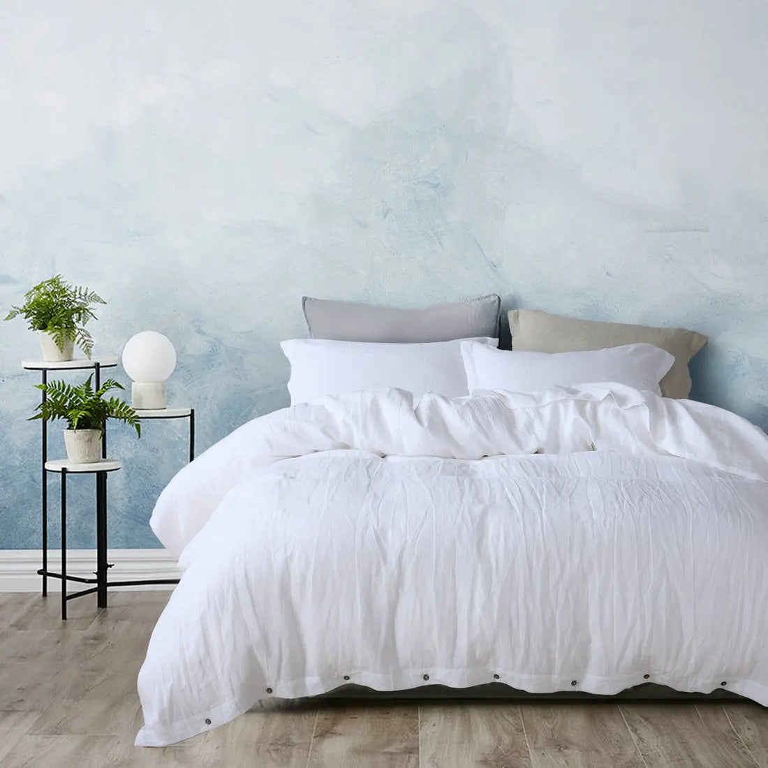 100% French Linen Duvet Cover