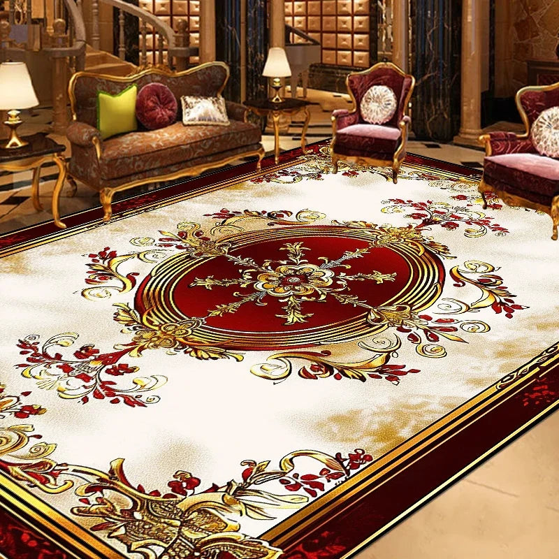 Luxurious Retro European Large Area Rug