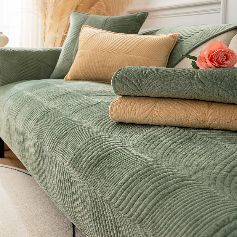 Simple Sofa Cushion Cover Plush Thickened Anti-skid