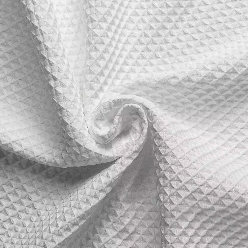 Waffle Double-sided Waterproof Shower Curtain Thickened Mildew-proof
