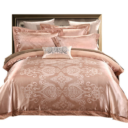 Four piece bedclothes all cotton bed sheet and quilt cover