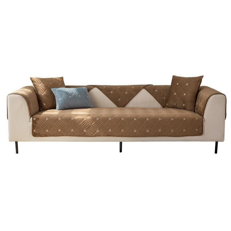 Plush Sofa Cushion Four Seasons General Fabrics