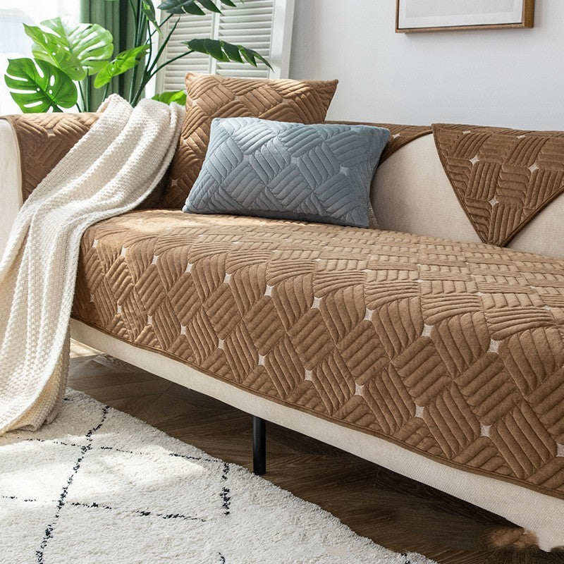 Plush Sofa Cushion Four Seasons General Fabrics