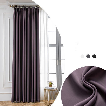 Full Shading Thickened Curtain Sunscreen Heat Insulation Anti UV Modern Simple