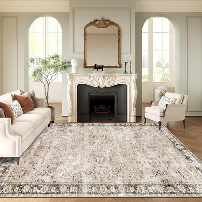 Persian Foldable Ink Painting Wall-to-wall Carpet
