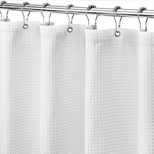 Waffle Double-sided Waterproof Shower Curtain Thickened Mildew-proof