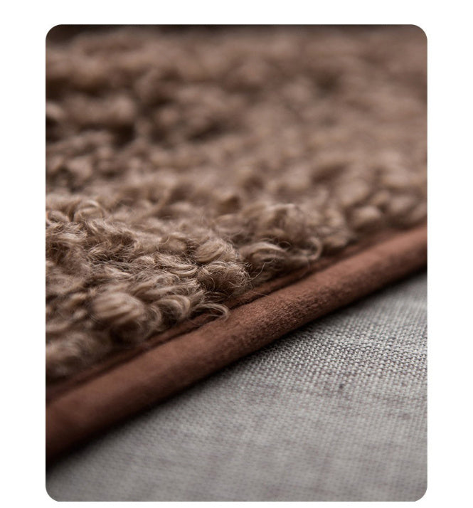 Winter Plush Sofa Cushion Thickened Non-slip