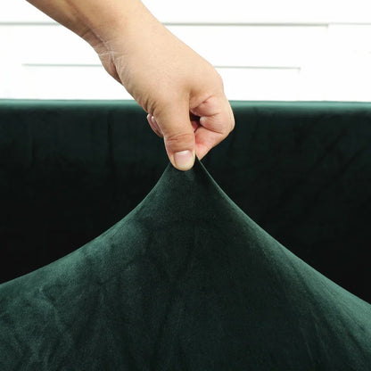 Plush Sofa Cover Velvet Elastic Leather Corner Sectional For Living Room Couch Covers Set Armchair Cover L Shape Seat Slipcovers