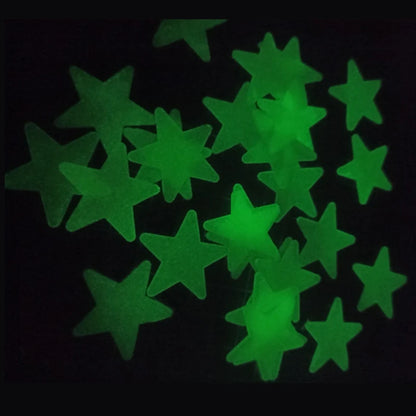 Glow-in-the-Dark PVC Star Wall Stickers