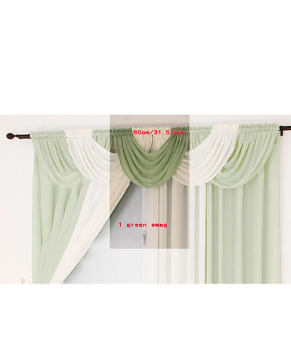 modern curtain valance for living room kitchen valances modern curtain swags for living room custom  100 colors available