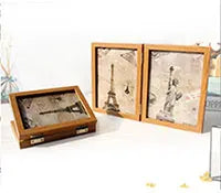 Wooden Photo Frame for Wall & Stand