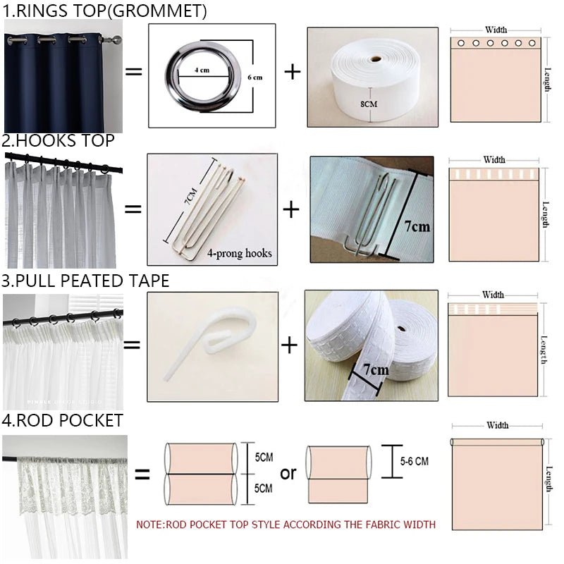 Modern Blackout Curtains For Living Room Window Thick Curtain For Bedroom Cloth Fabric Ready Made Drapes Blinds High Shading 95%