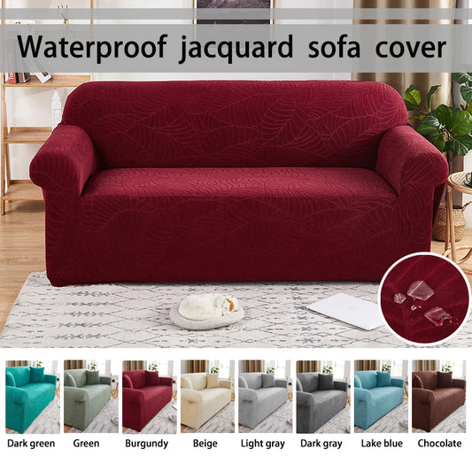 Thick Elastic Jacquard Sofa Cover for 1-4 Seater & L-Shaped Sofas