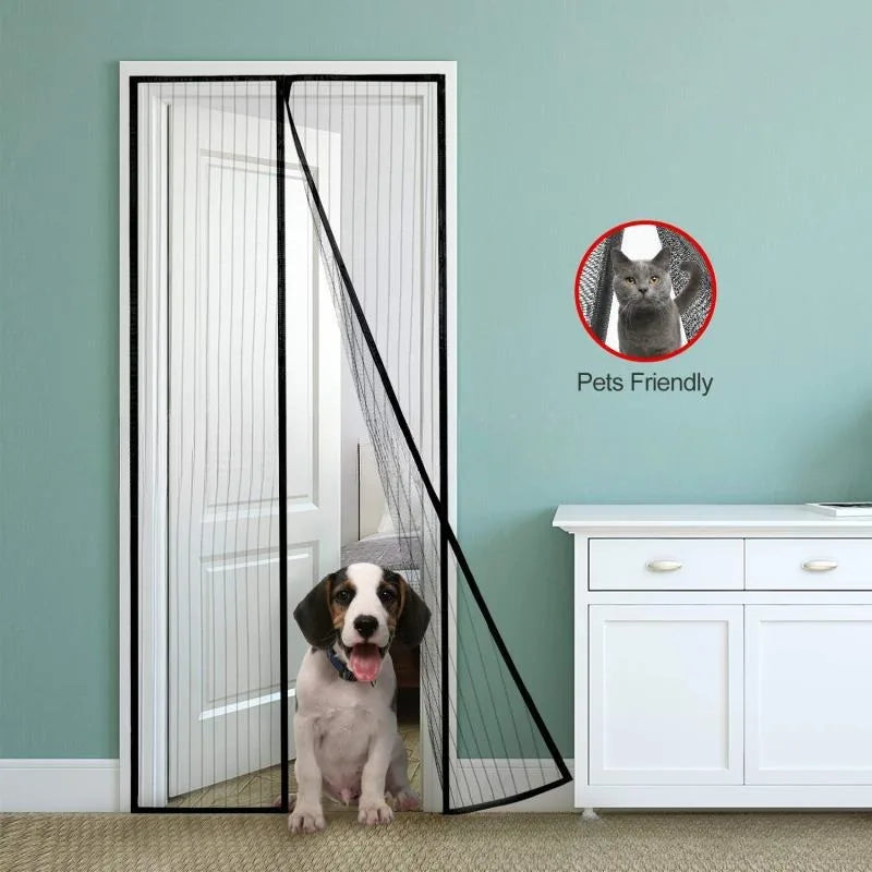 Anti-mosquito Curtain Mosquito Netss for Window Fly Screen Automatic Closing Door Household Ventilation Curtains Magnetic Net