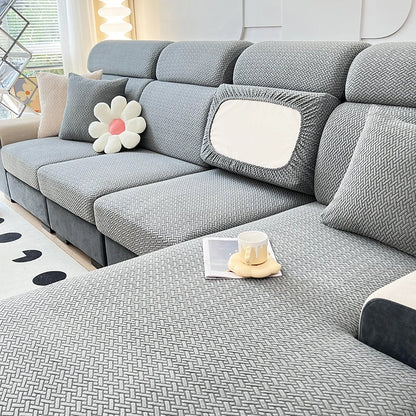 Jacquard Elastic Sofa Slipcover for Sofa