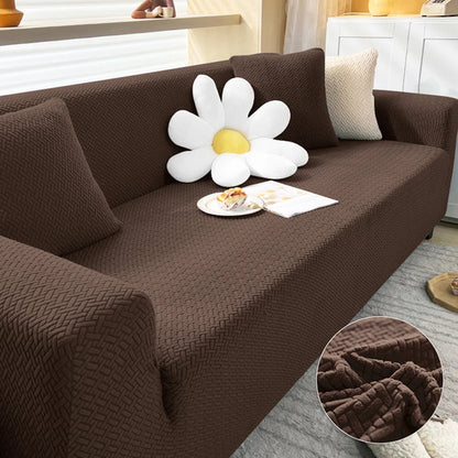 Thick Sofa Cover for Living Room Elastic Jacquard 1/2/3/4 Seater Sofa Cover L-shaped Corner Sofa Cover