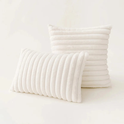 Super Soft Plush Pillow Case Winter Throw Cushion Cover for Sofa and Bedside, Living Room Nordic Decorations Rectangle Cover