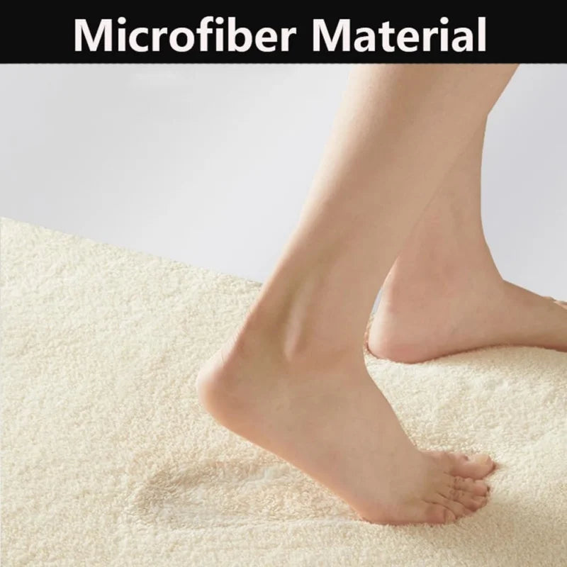 Edge Shaped Comfortable Decorative Rug