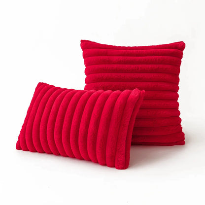 Super Soft Plush Pillow Case Winter Throw Cushion Cover for Sofa and Bedside, Living Room Nordic Decorations Rectangle Cover
