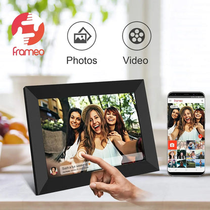 Frameo/Uhale Digital Picture Frame 10.1 Inch 32GB/64GB Smart WiFi digital photo frame with 1280x800 IPS HD Touch Screen