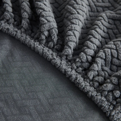 Jacquard Dustproof Sofa Cover - Removable & Washable Protector