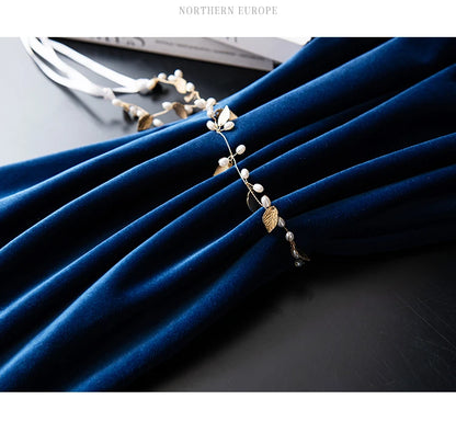 Luxury Royal Blue Velvet Curtains