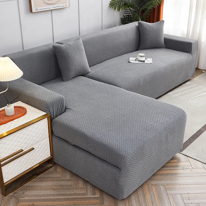 Jacquard Dustproof Sofa Cover - Removable & Washable Protector