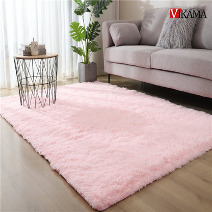 Rainbow Kids Carpet Soft Plush Play Rug