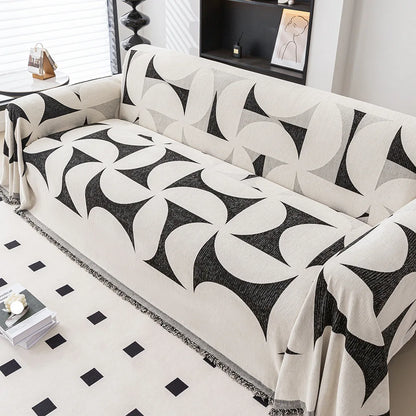 New Chenille Jacquard Sofa Towel One-piece Type Cloth Towel All-inclusive Sofa Cover Dust Anti Cat Scratch Non-slip Sofa Blanket
