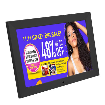 10.1 Inch Digital Picture Frame 1280 * 800 IPS HD Digital Photo Frame Electronic Album Picture Music Movie Clock Remote Control