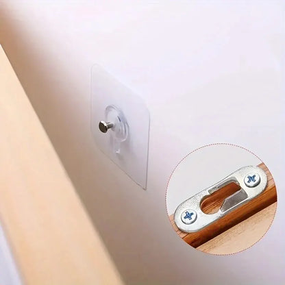 10pcs Punch-Free Wall Hooks