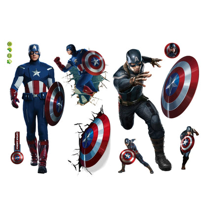 Spiderman & Superheroes Wall Stickers