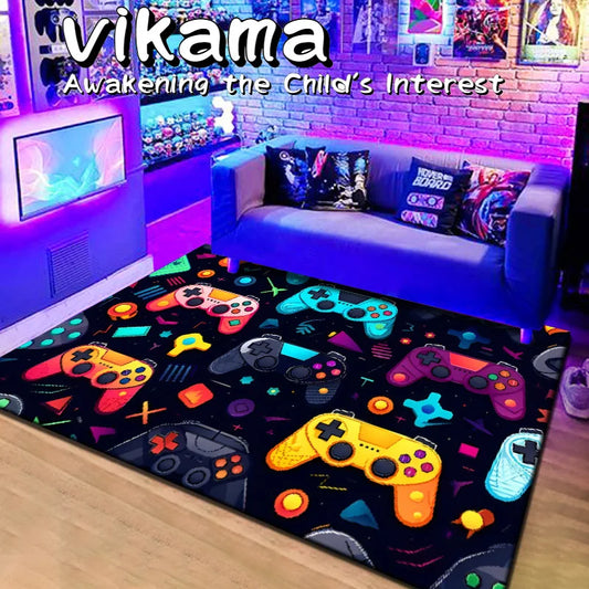 3D Gaming Grip Non-slip Washable Rug