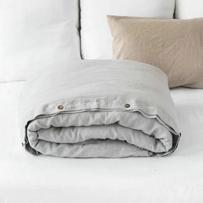 100% French Linen Bedding Set