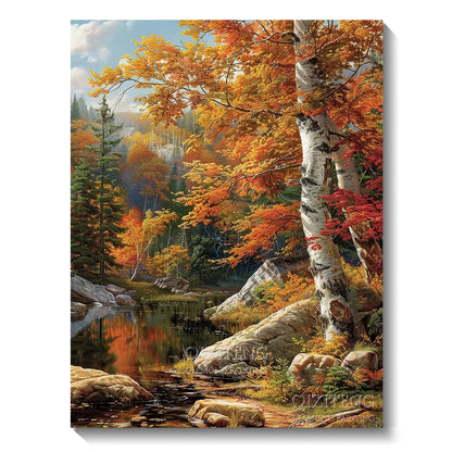 5D Diamond Art Painting Aurora Landscape Mosaic Embroidery Cross Stitch Kit Full Round Rhinestone Diy Wall Home Decor Gift