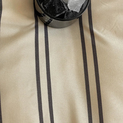 Stripe Comforter Set with Pillowcase & Bed Sheet