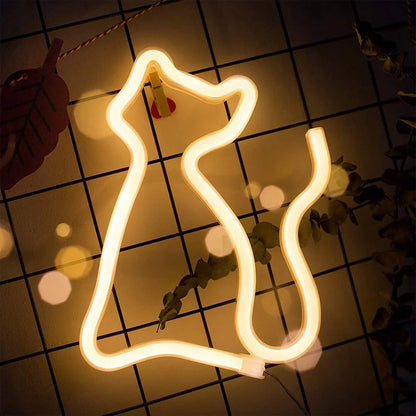 LED Neon Musical Note Wall Decor