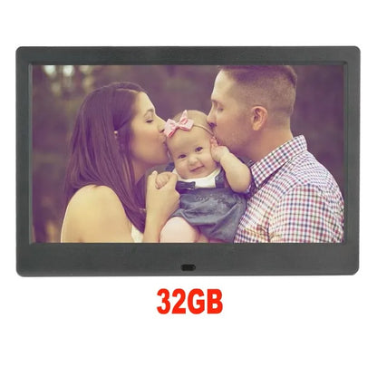 10"Digital Picture Photo Frame IPS Full-View Screen Photo Album 1280*800 Clock Calendar Video Player with Remote Control