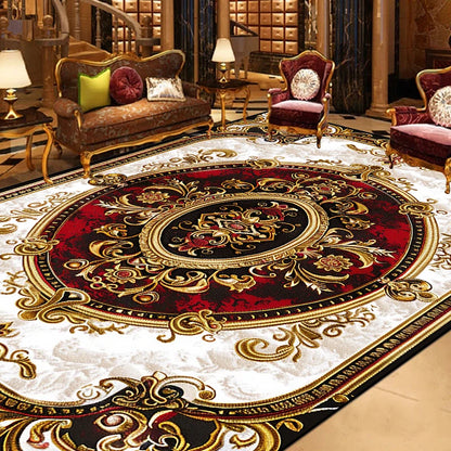 Luxurious Retro European Large Area Rug