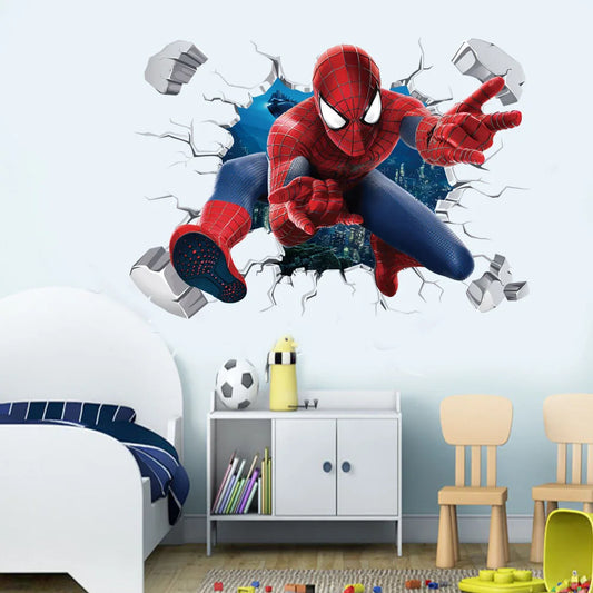 Spiderman & Superheroes Wall Stickers