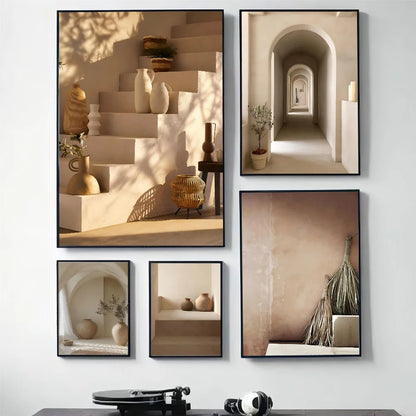 1pc Hot Modern Bohemian Classic Vase Still Life Wall Art Poster HD Posters Home Room Bar Cafe Decor Art Wall Painting Picture
