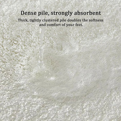 Edge Shaped Comfortable Decorative Rug
