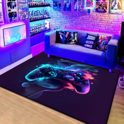 3D Gaming Grip Non-slip Washable Rug