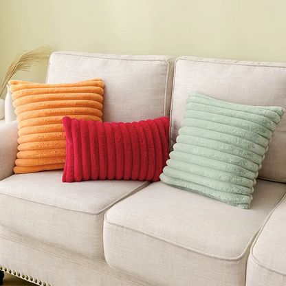 Super Soft Plush Pillow Case Winter Throw Cushion Cover for Sofa and Bedside, Living Room Nordic Decorations Rectangle Cover