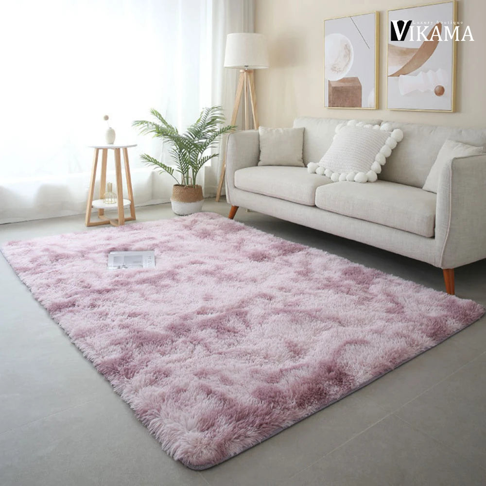 Rainbow Kids Carpet Soft Plush Play Rug