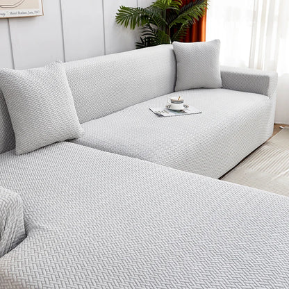 Jacquard Dustproof Sofa Cover - Removable & Washable Protector